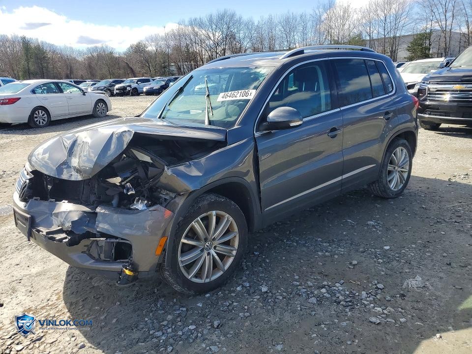 2014 VOLKSWAGEN TIGUAN S – Lot 46462106 auction photo