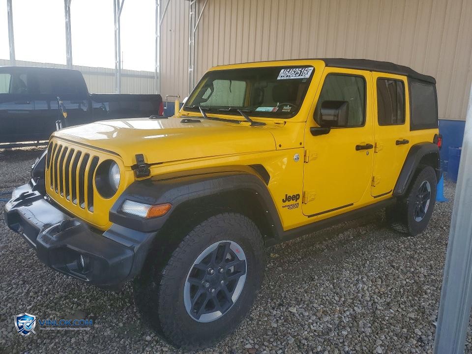 2021 JEEP WRANGLER UNLIMITED SPORT – Lot 46462516 auction photo