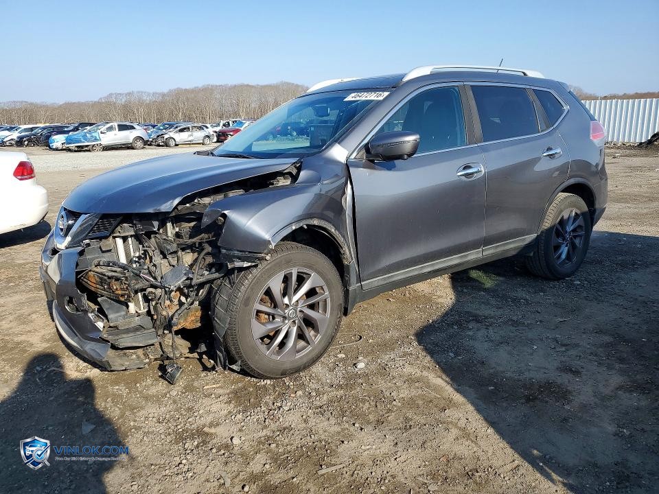 2016 NISSAN ROGUE S – Lot 46472716 auction photo