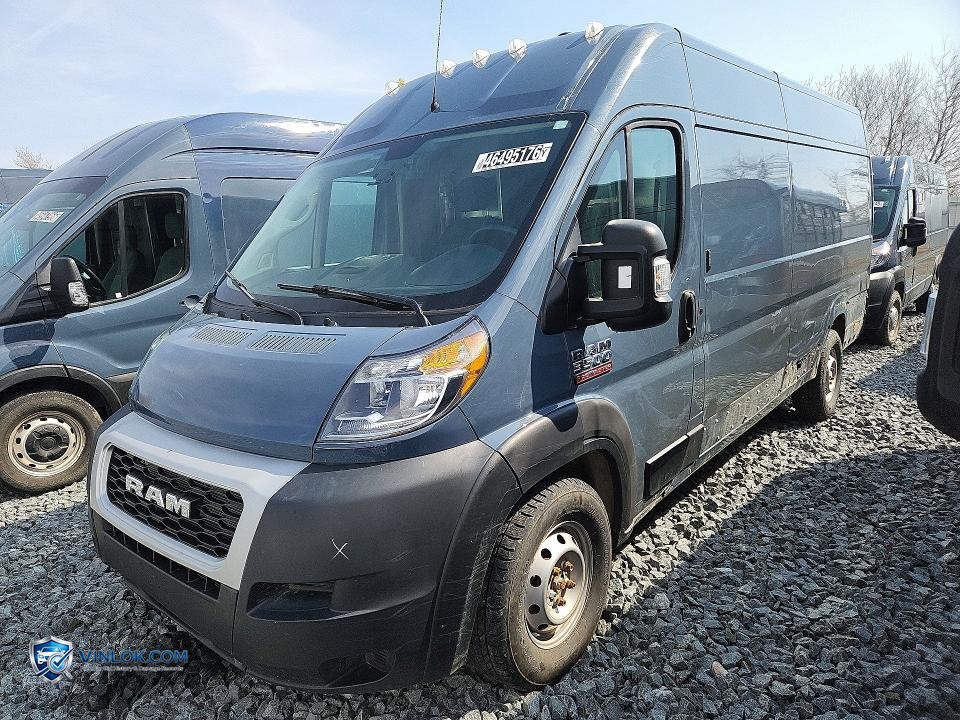 2019 RAM PROMASTER 3500 3500 HIGH – Lot 46495176 auction photo