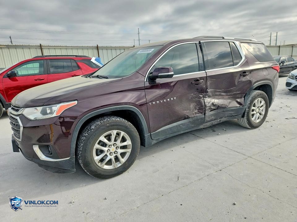 2018 CHEVROLET TRAVERSE LT – Lot 46500686 auction photo