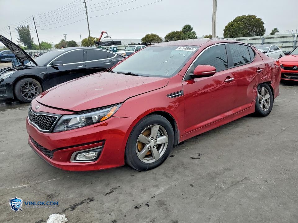 2015 KIA OPTIMA LX – Lot 46545566 auction photo