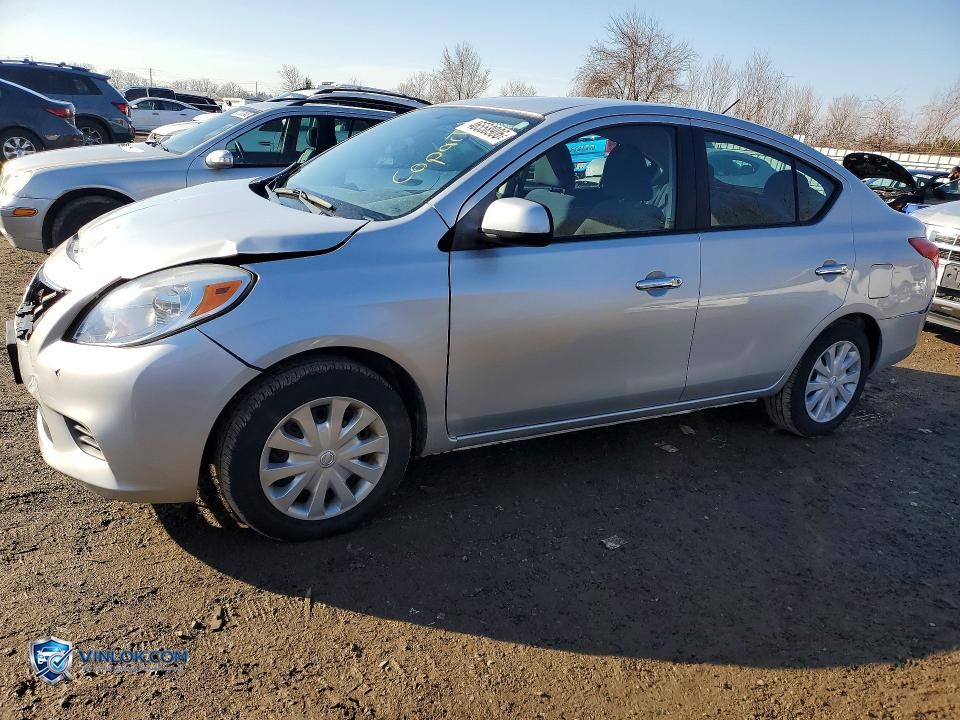 2012 NISSAN VERSA 1.6 S – Lot 46558906 auction photo