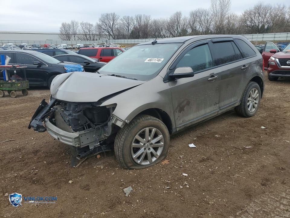 2013 FORD EDGE SEL – Lot 46611746 auction photo