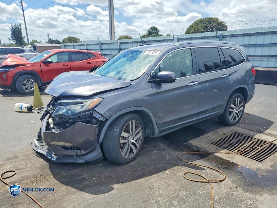 2017 HONDA PILOT ELITE – Lot 46616556 auction photo