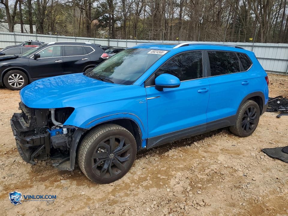 2022 VOLKSWAGEN TAOS SE – Lot 46624566 auction photo