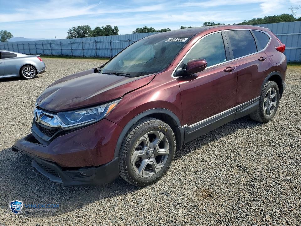 2017 HONDA CR-V EXL – Lot 46661336 auction photo