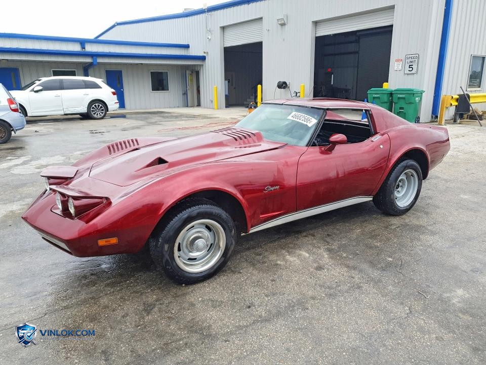 1976 CHEVROLET CORVETTE – Lot 46682586 auction photo
