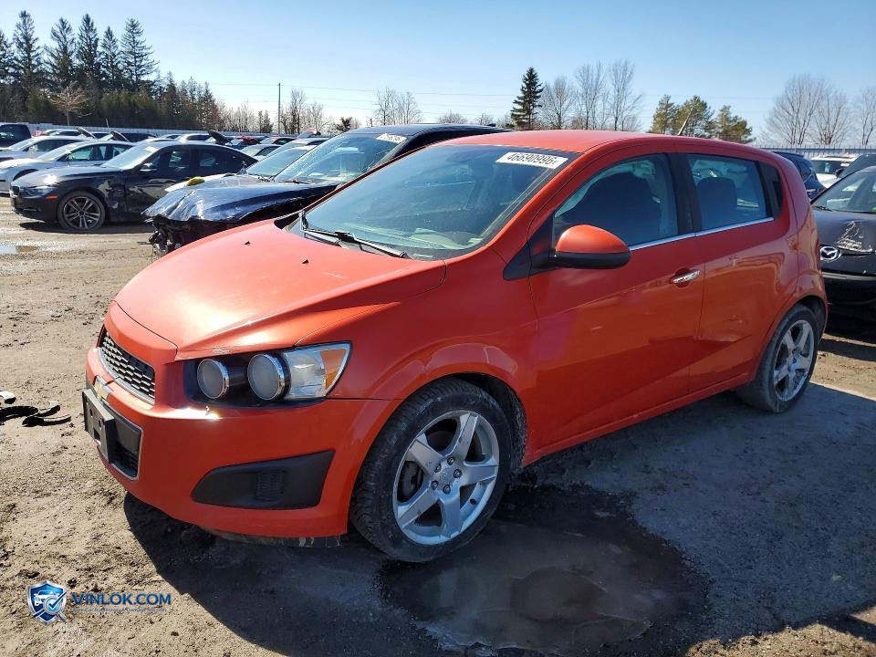 2013 CHEVROLET SONIC LT 5DR – Lot 46690996 auction photo
