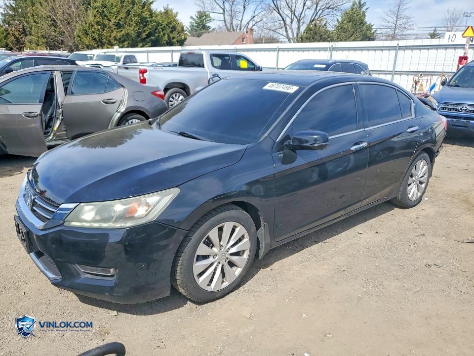 2013 HONDA ACCORD EXL – Lot 46707496 auction photo