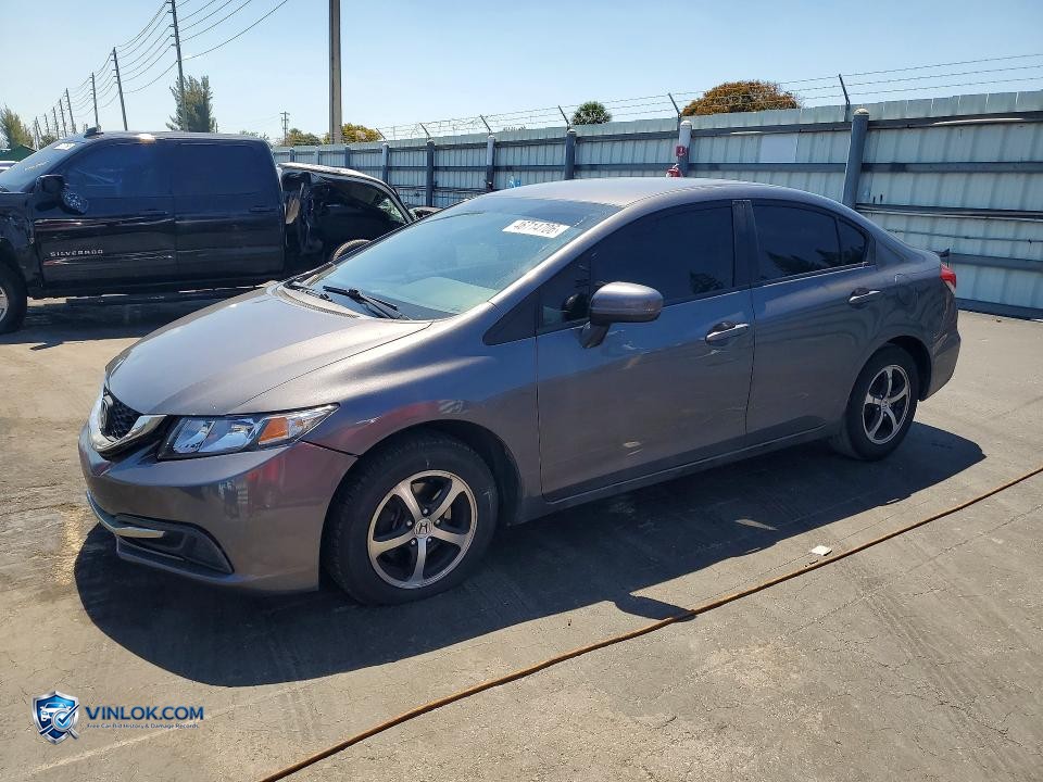 2015 HONDA CIVIC SE – Lot 46714706 auction photo
