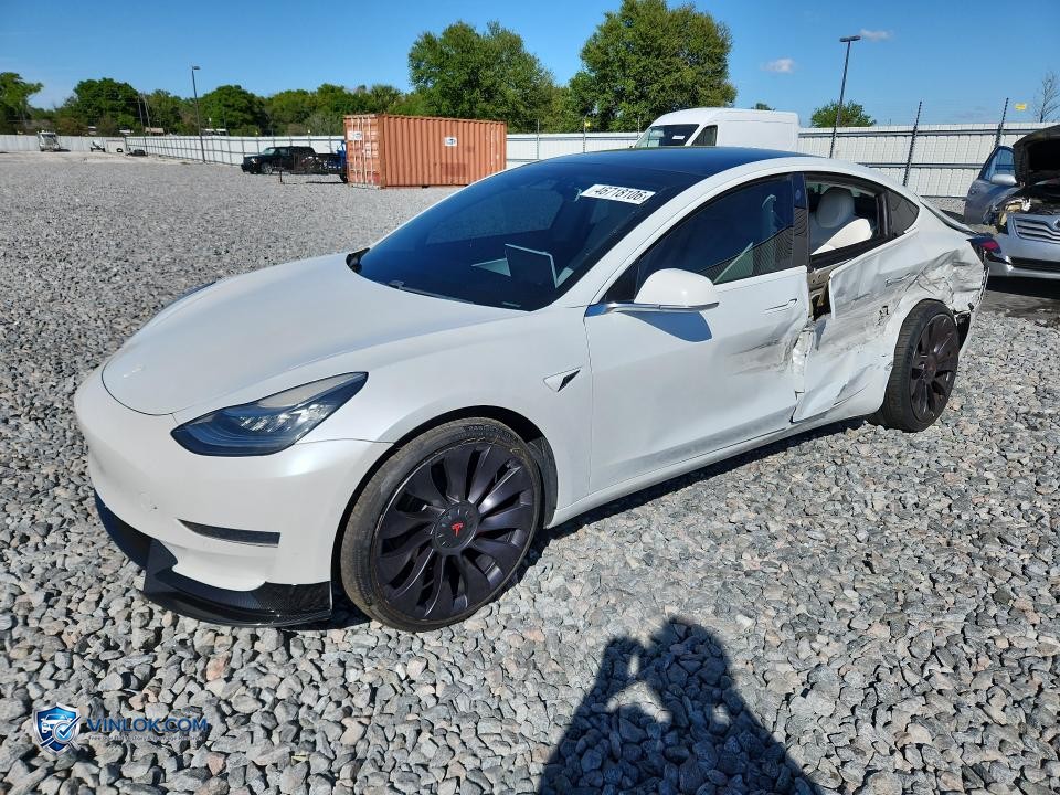 2020 TESLA MODEL 3 – Lot 46718106 auction photo