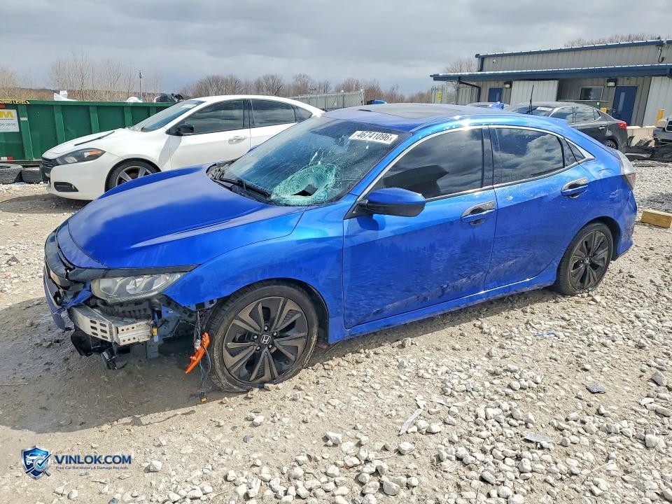 2019 HONDA CIVIC EX – Lot 46741096 auction photo