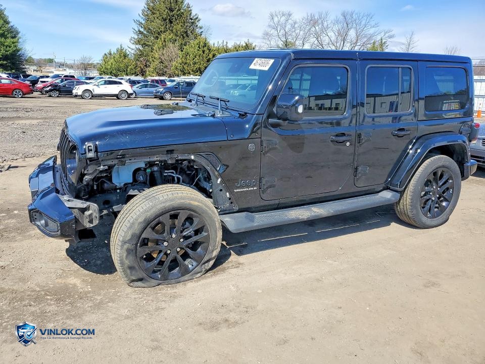 2023 JEEP WRANGLER SAHARA – Lot 46746806 auction photo