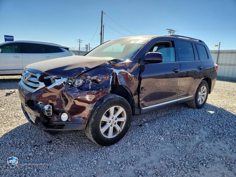 2013 TOYOTA HIGHLANDER PLUS – Lot 46756566 auction photo
