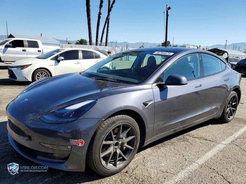 2023 TESLA MODEL 3 – Lot 46764576 auction photo