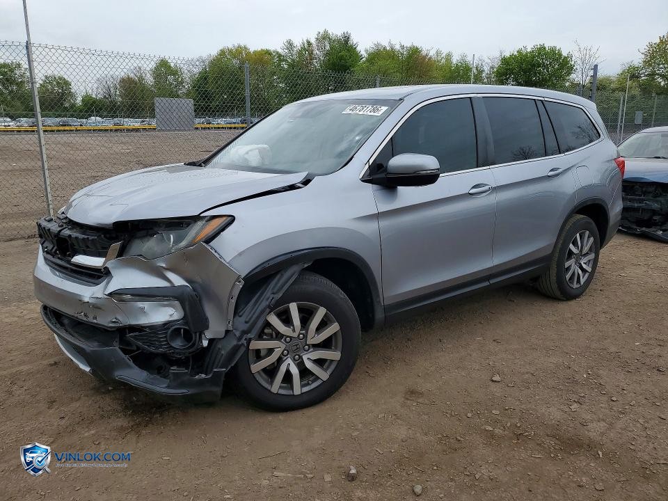 2020 HONDA PILOT EXL – Lot 46781786 auction photo