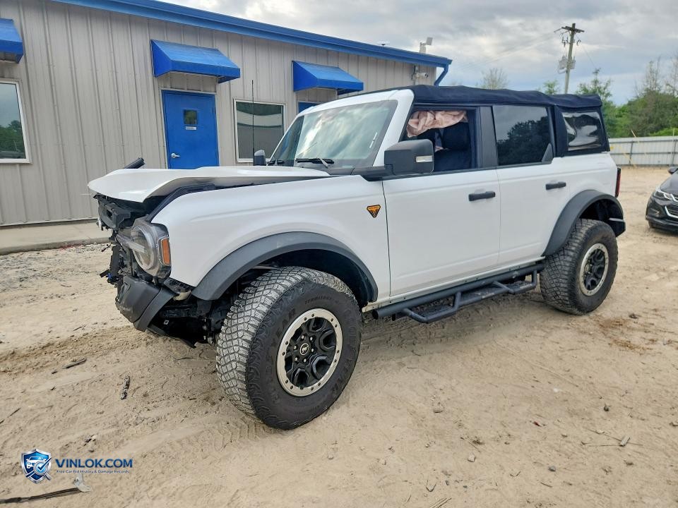 2022 FORD BRONCO BASE – Lot 46783196 auction photo