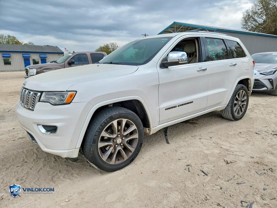 2017 JEEP GRAND CHEROKEE OVERLAND – Lot 46806956 auction photo