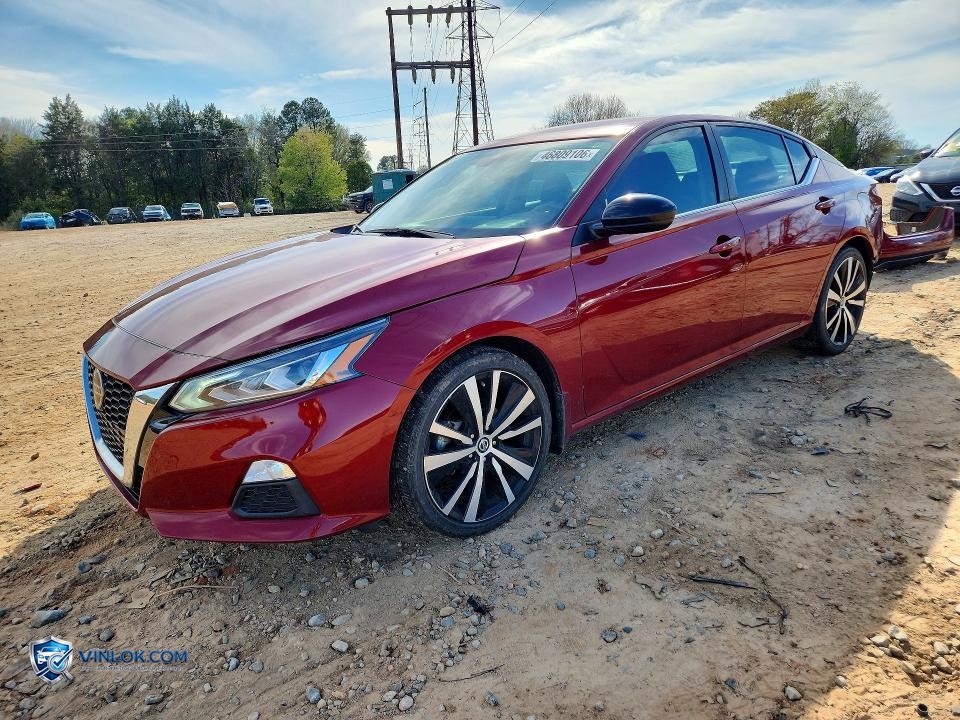 2020 NISSAN ALTIMA 2.5 SR – Lot 46809106 auction photo