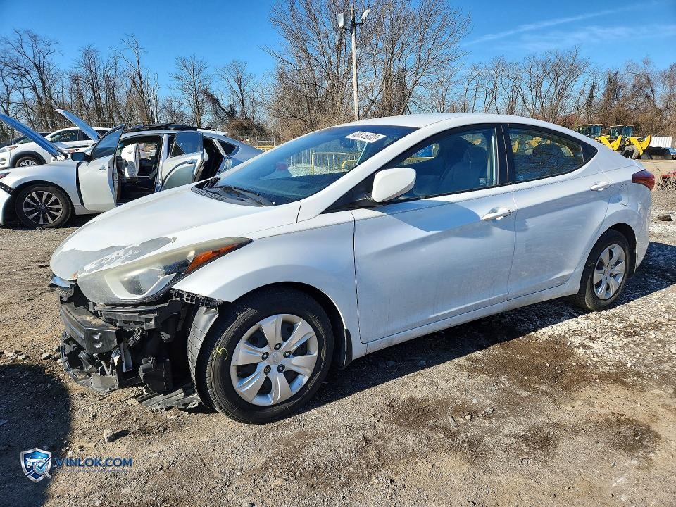 2016 HYUNDAI ELANTRA SE – Lot 46815036 auction photo