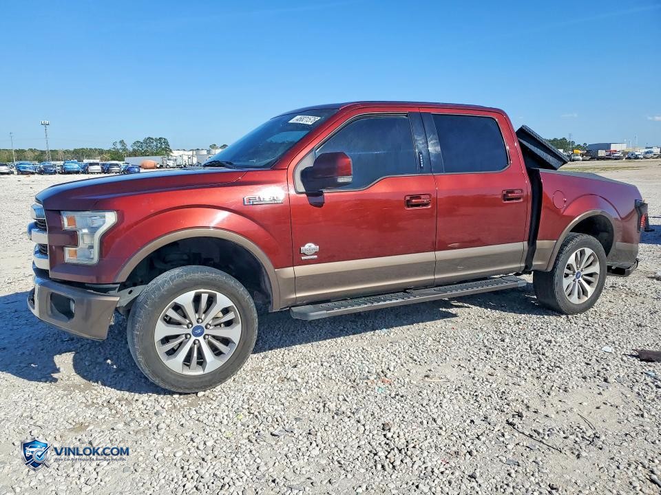 2015 FORD F150 SUPERCREW – Lot 46821576 auction photo