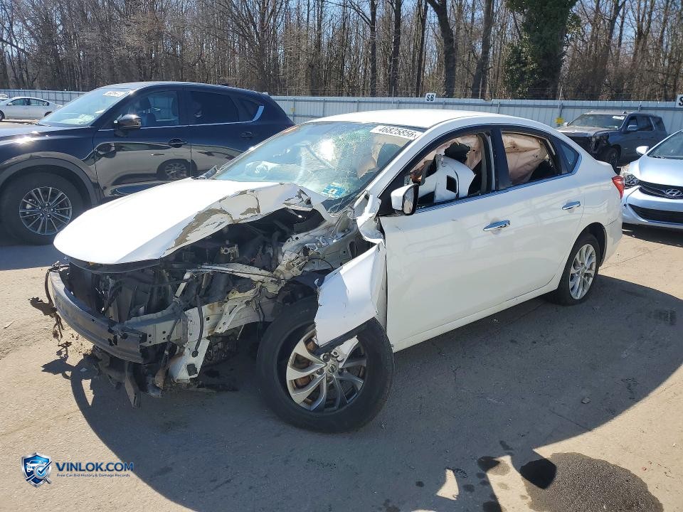2018 NISSAN SENTRA SV – Lot 46825856 auction photo