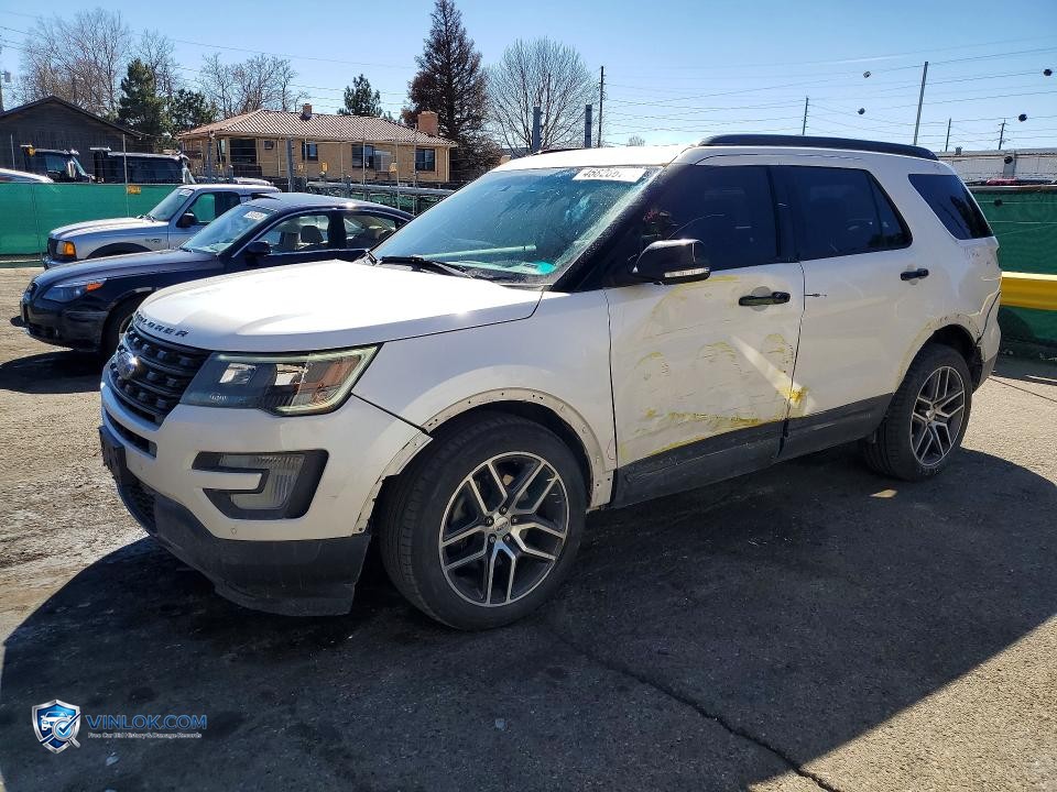2016 FORD EXPLORER SPORT – Lot 46828676 auction photo