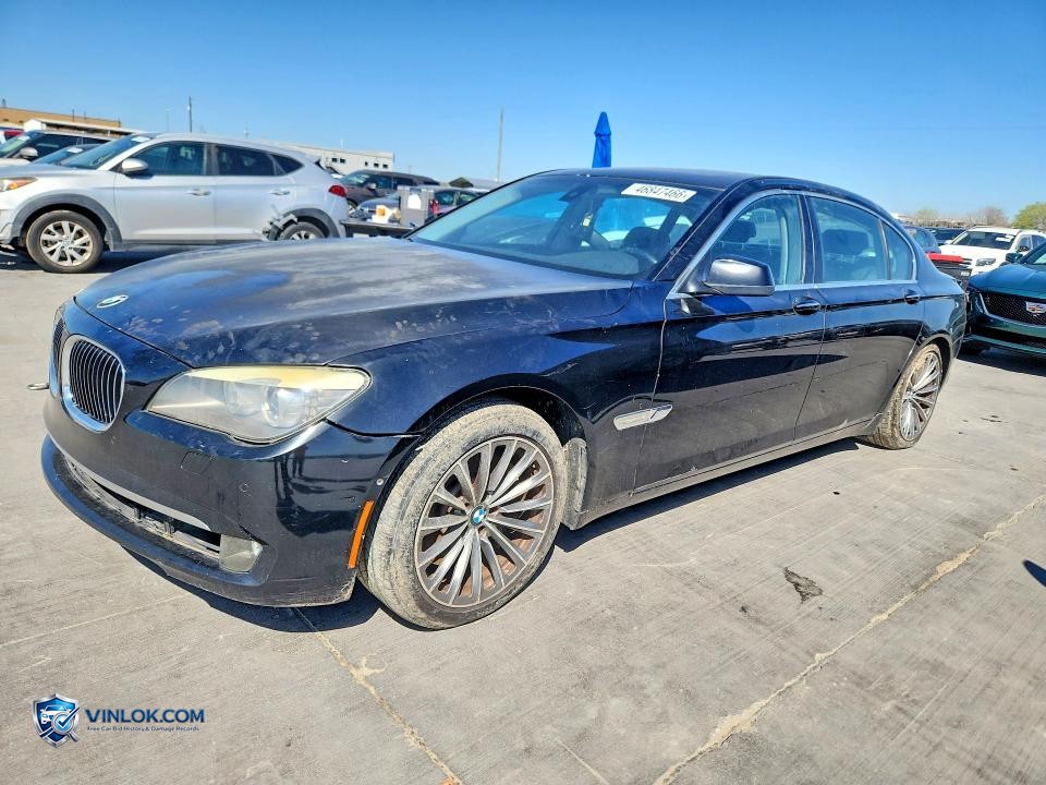 2011 BMW 750 LI – Lot 46847466 auction photo