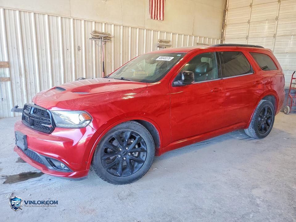 2018 DODGE DURANGO GT – Lot 46848376 auction photo