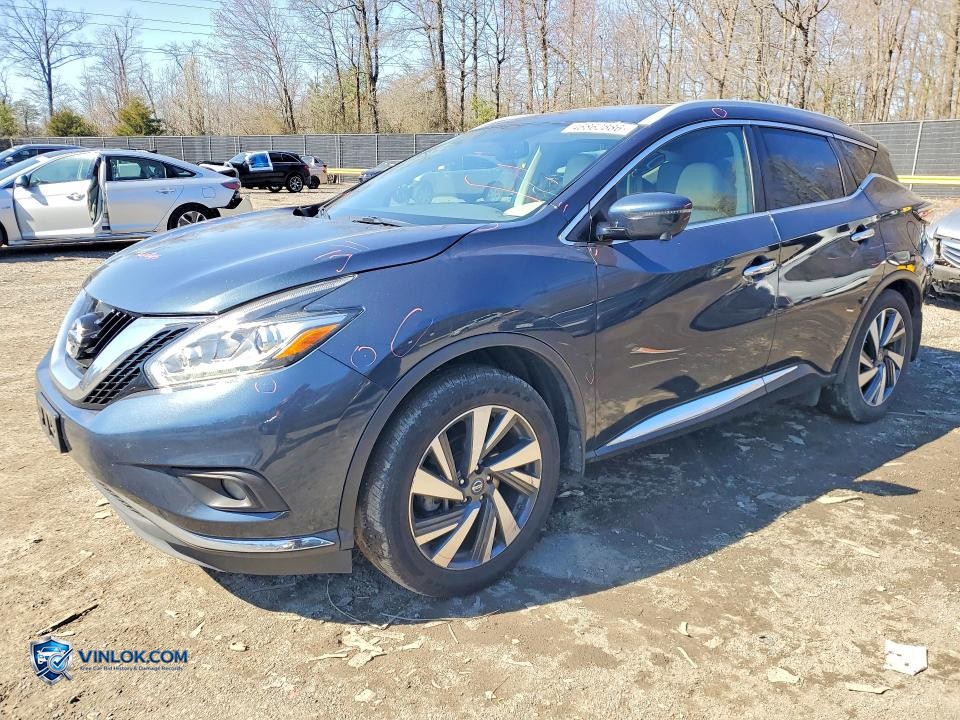 2018 NISSAN MURANO PLATINUM – Lot 46862886 auction photo