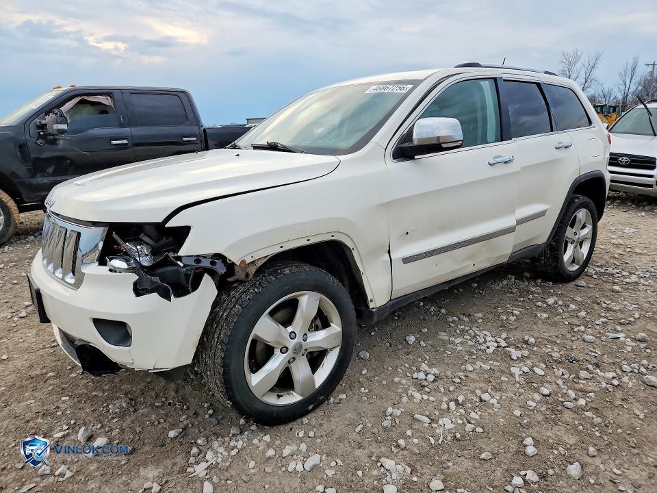 2012 JEEP GRAND CHEROKEE OVERLAND – Lot 46867256 auction photo