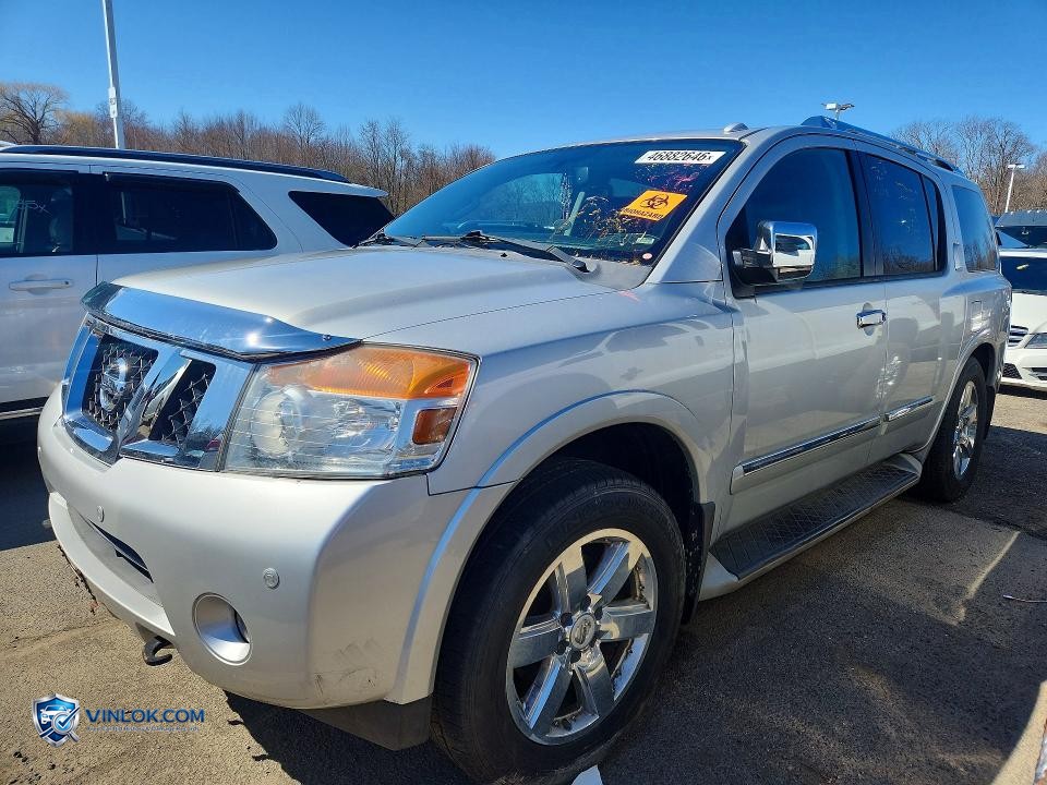 2013 NISSAN ARMADA PLATINUM – Lot 46882646 auction photo