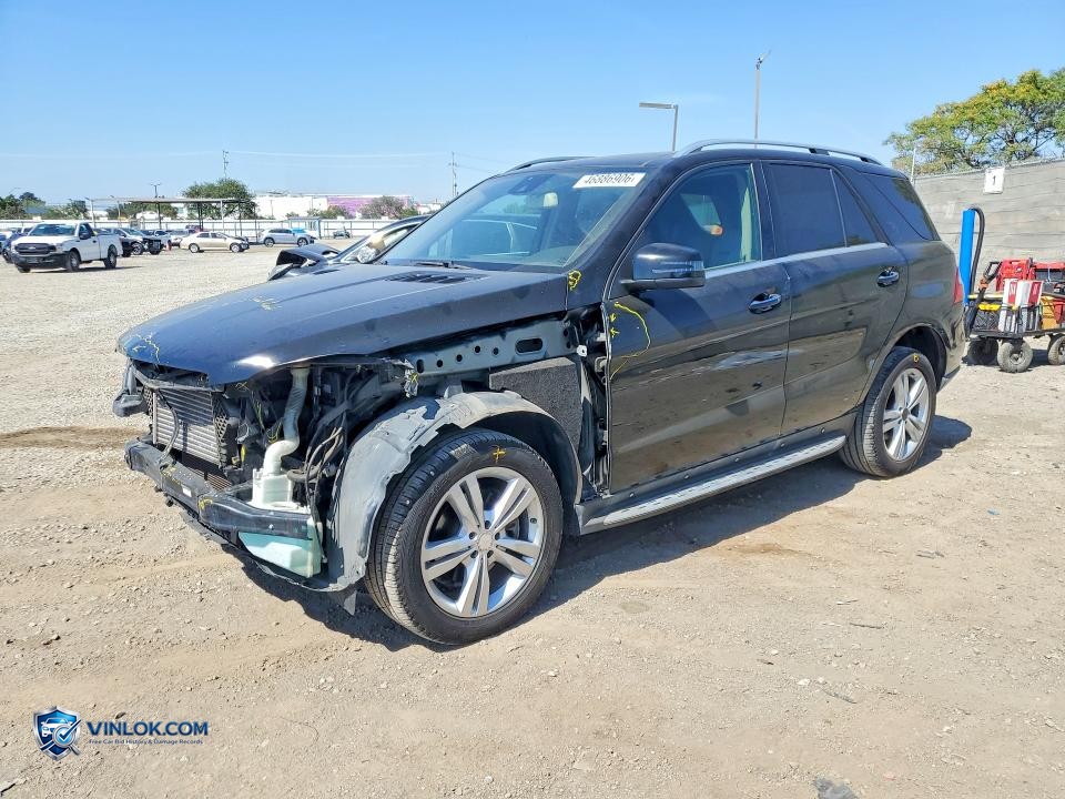 2014 MERCEDES-BENZ ML 350 BLUETEC – Lot 46886906 auction photo