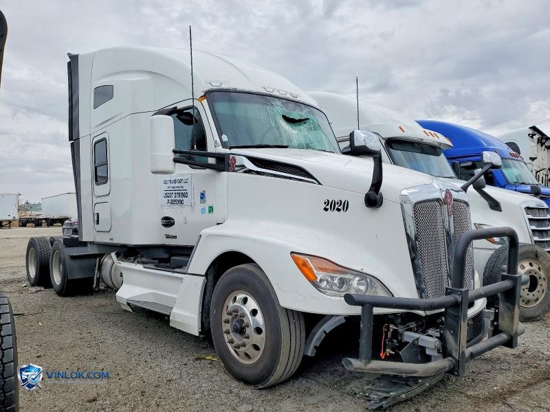 2023 KENWORTH T680 SEMI TRUCK – Lot 46910956 auction photo