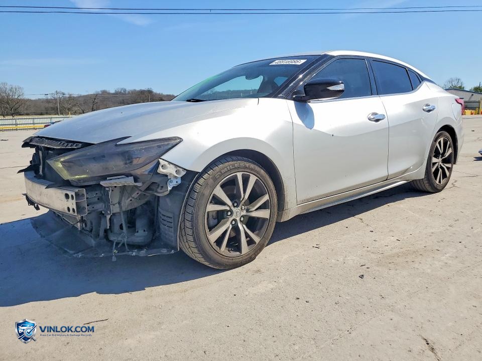 2018 NISSAN MAXIMA 3.5 SV – Lot 46916986 auction photo