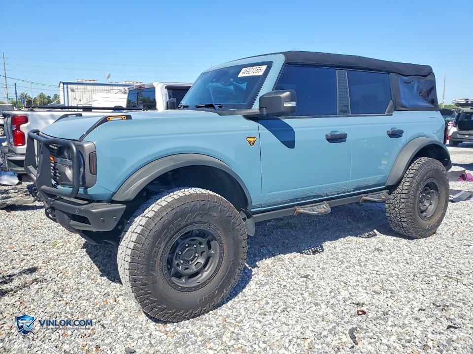 2023 FORD BRONCO BASE – Lot 46921266 auction photo