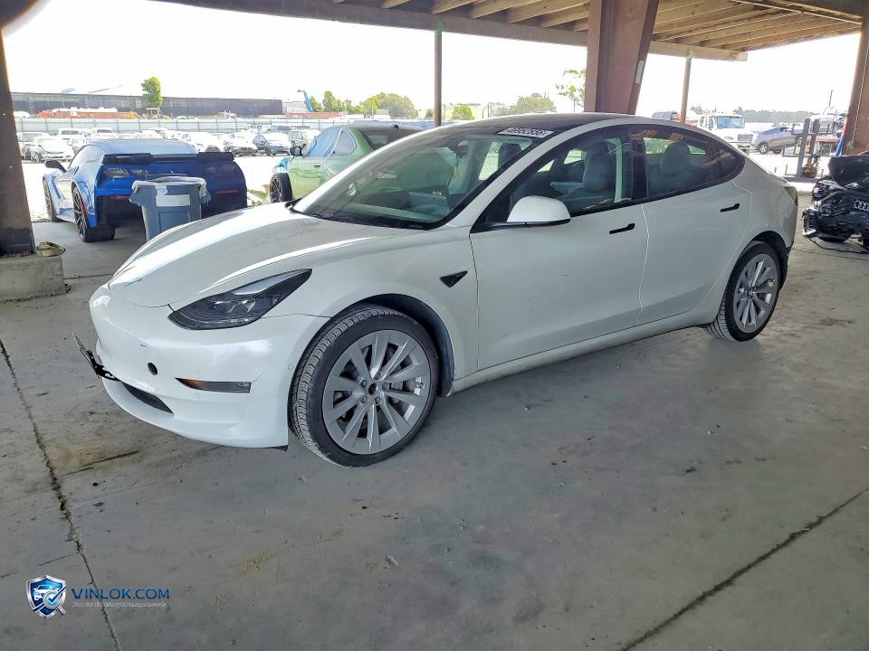 2022 TESLA MODEL 3 – Lot 46952856 auction photo