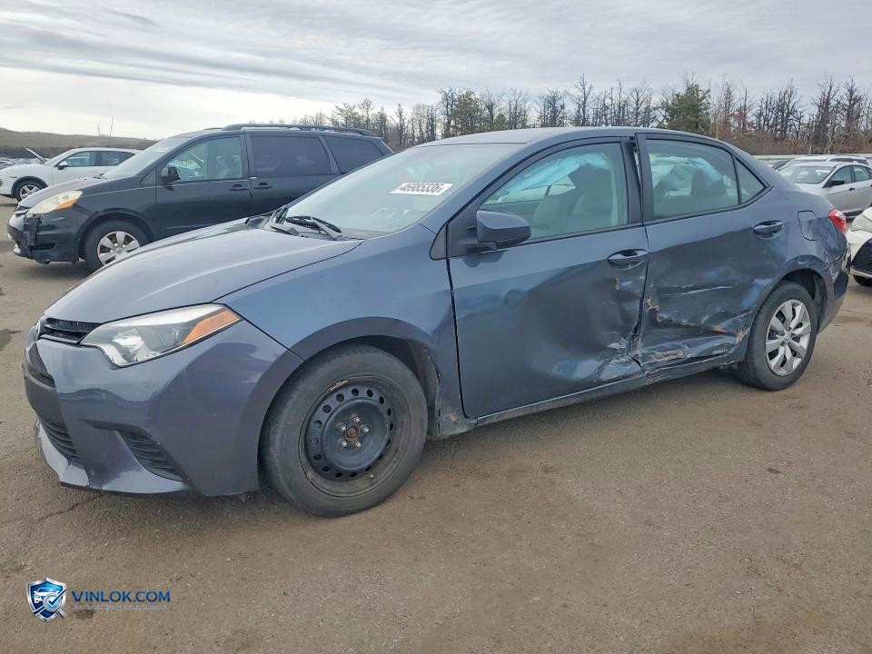 2014 TOYOTA CORROLA – Lot 46985336 auction photo