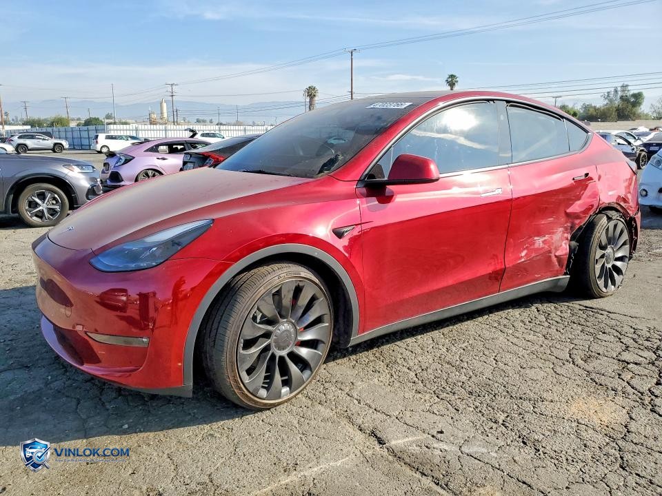 2025 TESLA MODEL Y – Lot 47023766 auction photo