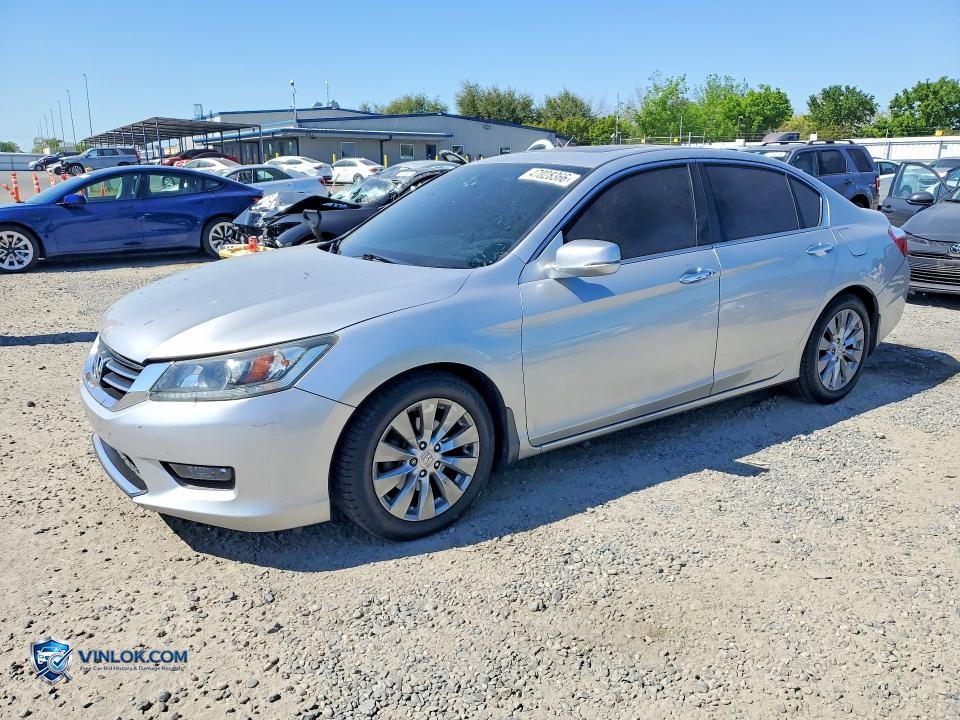 2014 HONDA ACCORD EXL – Lot 47028366 auction photo