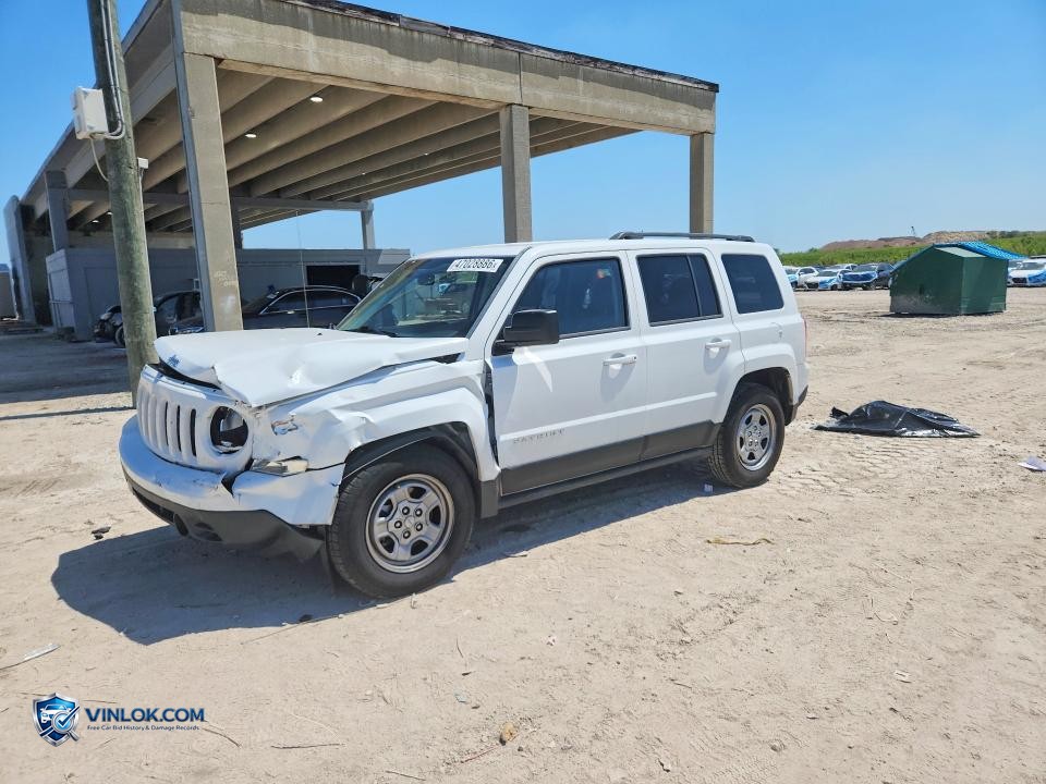 2015 JEEP PATRIOT SPORT – Lot 47028886 auction photo