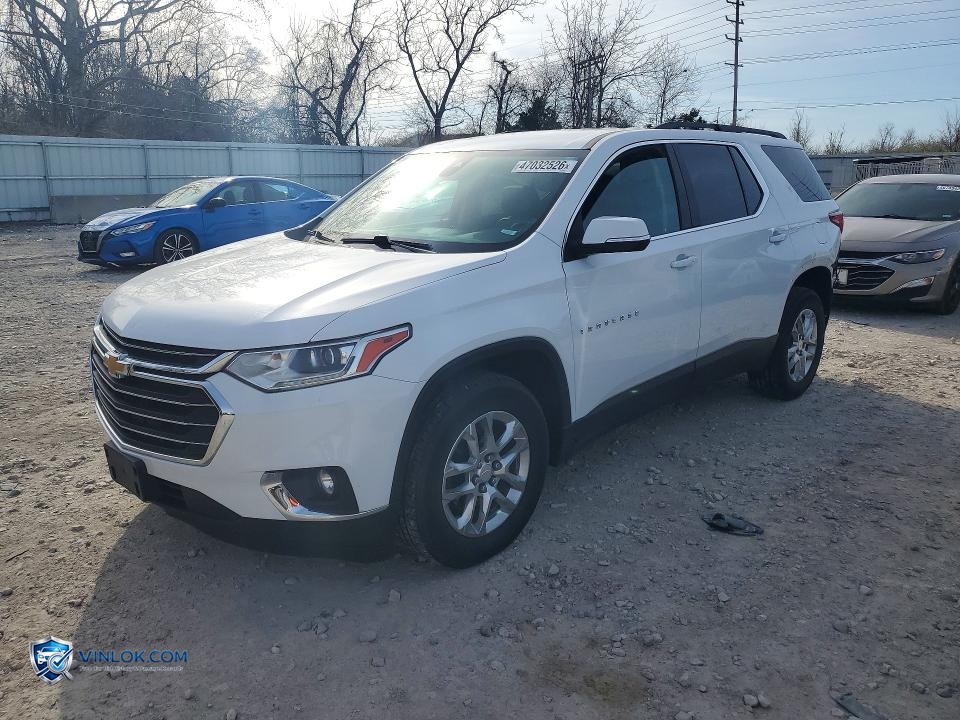 2021 CHEVROLET TRAVERSE LT – Lot 47032526 auction photo