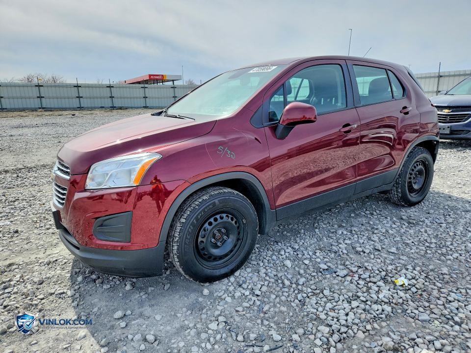 2016 CHEVROLET TRAX LS – Lot 47059096 auction photo