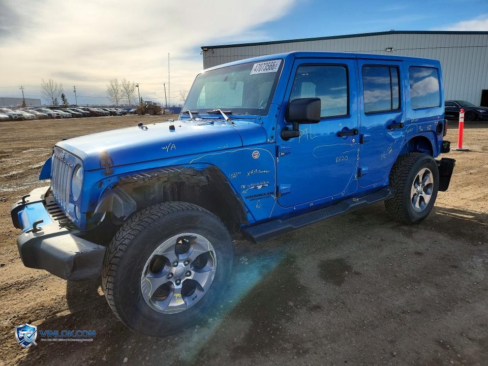 2016 JEEP WRANGLER UNLIMITED UNKNOWN – Lot 47073566 auction photo