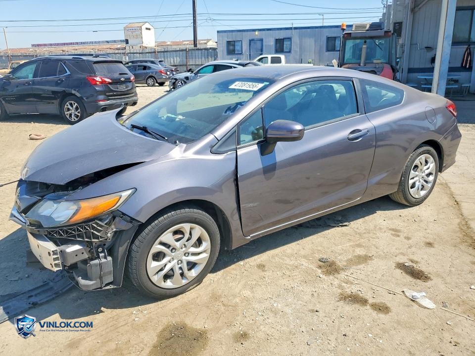 2015 HONDA CIVIC – Lot 47081956 auction photo