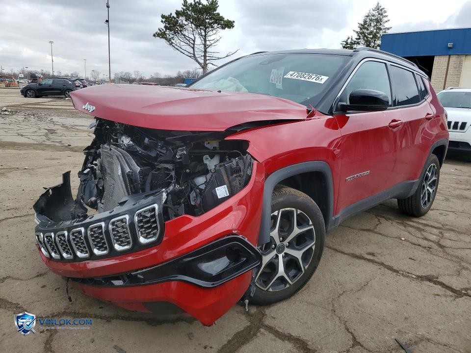 2025 JEEP COMPASS LIMITED – Lot 47082676 auction photo