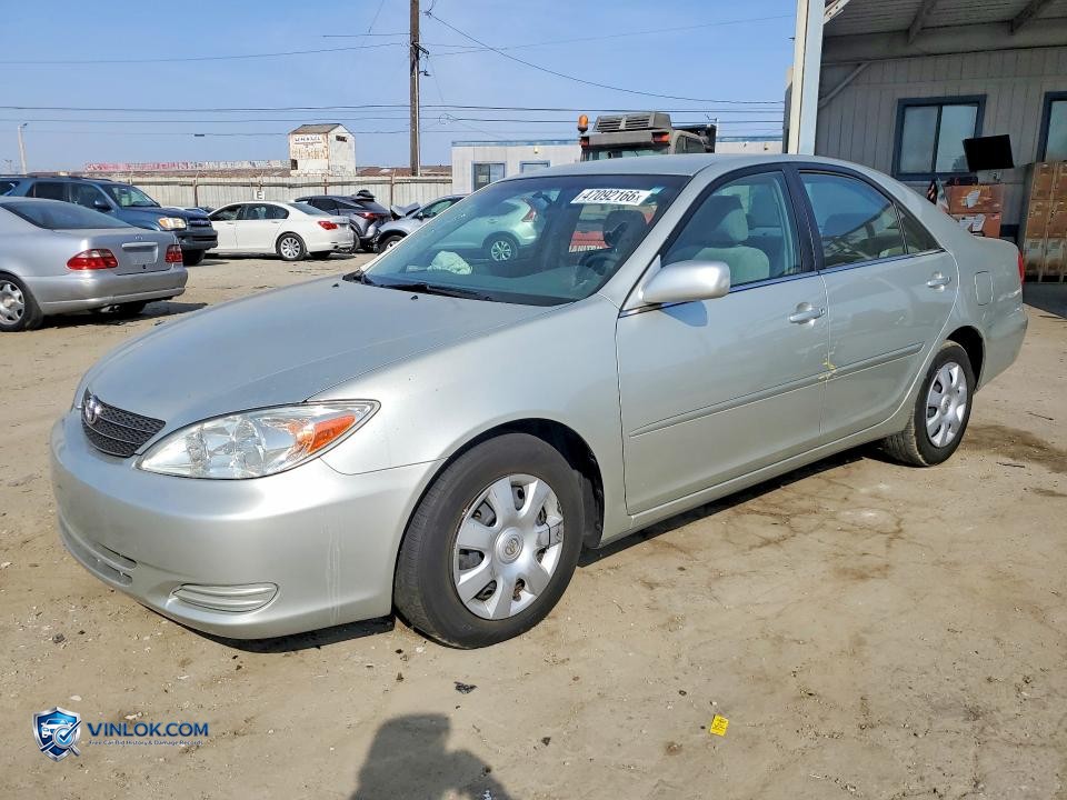 2002 TOYOTA CAMRY LE – Lot 47092166 auction photo