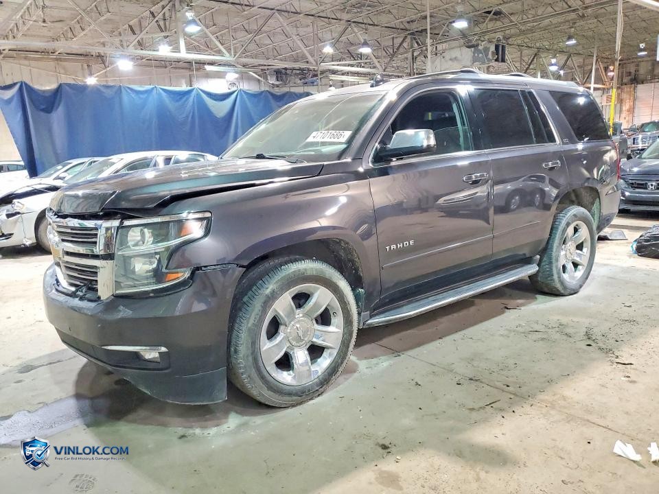 2016 CHEVROLET TAHOE K1500 LTZ – Lot 47101686 auction photo
