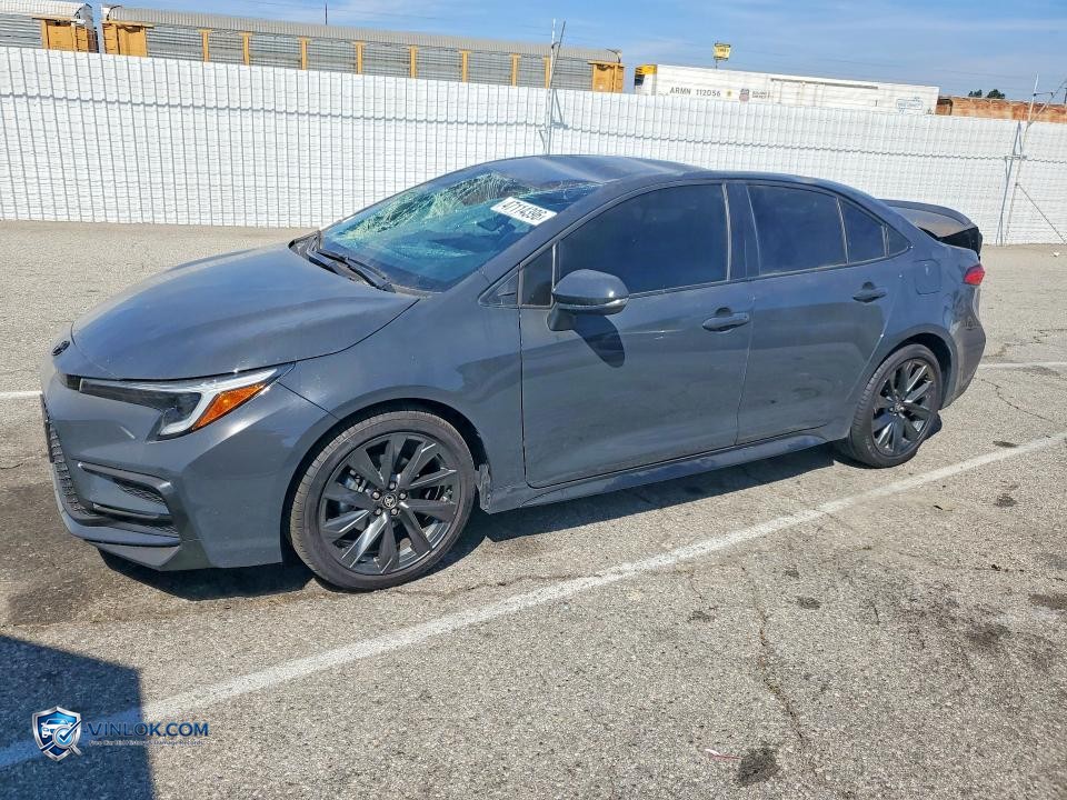 2025 TOYOTA COROLLA SE – Lot 47114396 auction photo